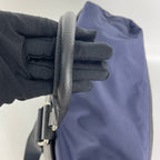 Burberry Cordura Blue Backpack
