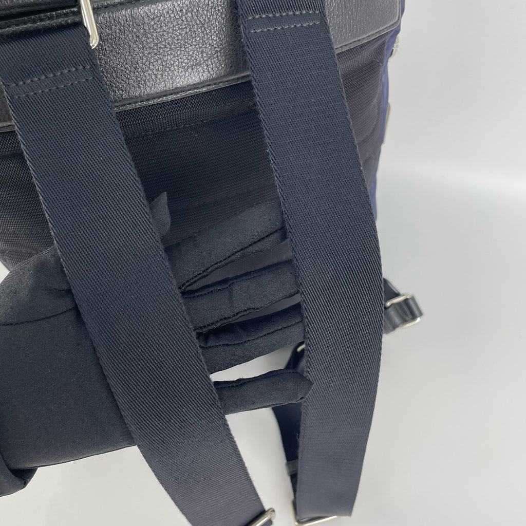 Burberry Cordura Blue Backpack