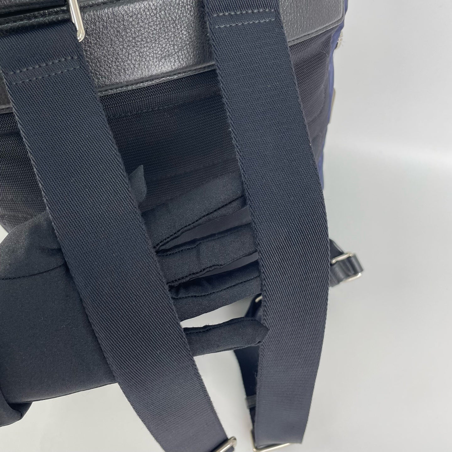 Burberry Cordura Blue Backpack