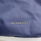Burberry Cordura Blue Backpack