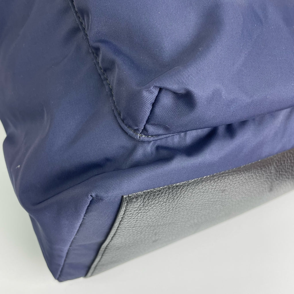 Burberry Cordura Blue Backpack
