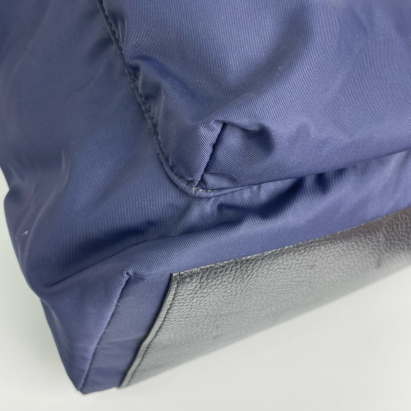 Burberry Cordura Blue Backpack