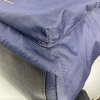Burberry Cordura Blue Backpack