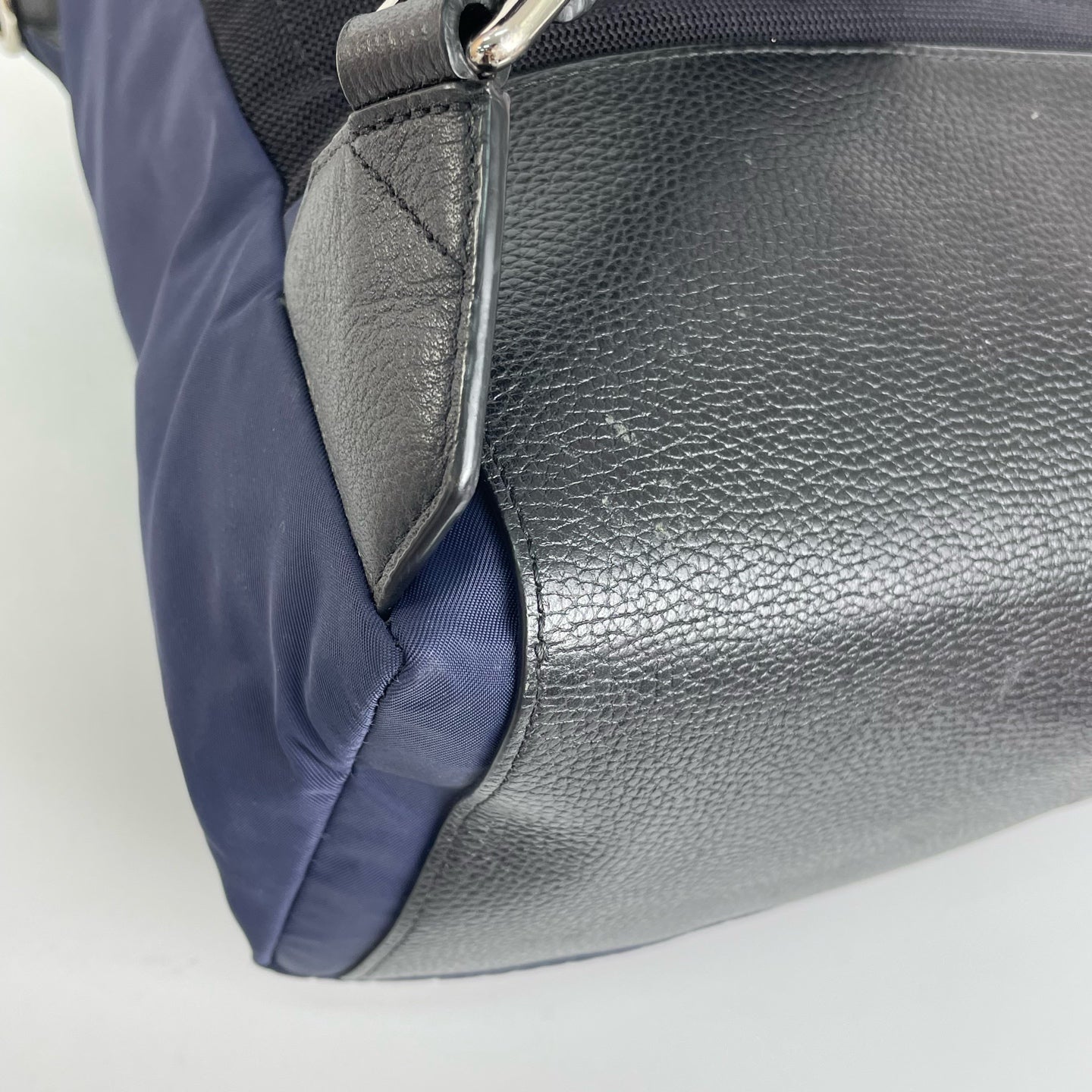 Burberry Cordura Blue Backpack