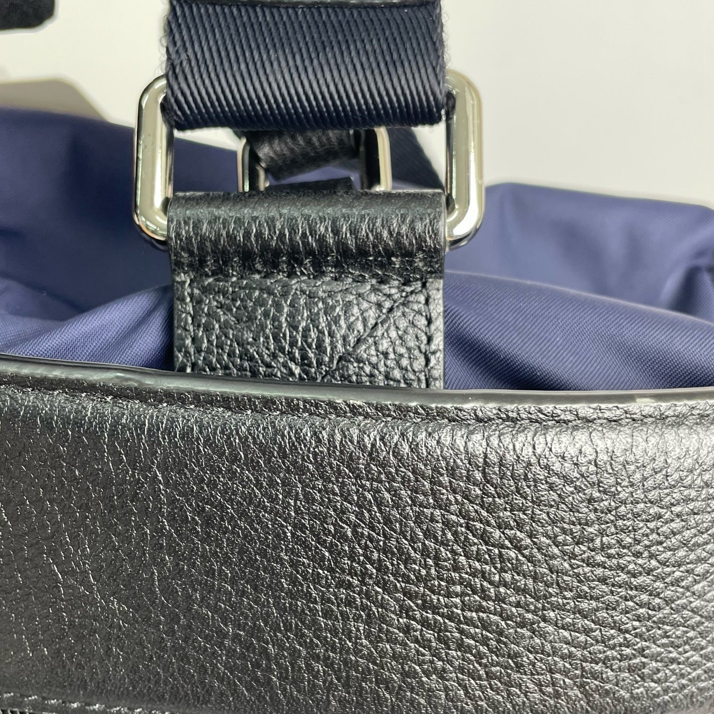 Burberry Cordura Blue Backpack