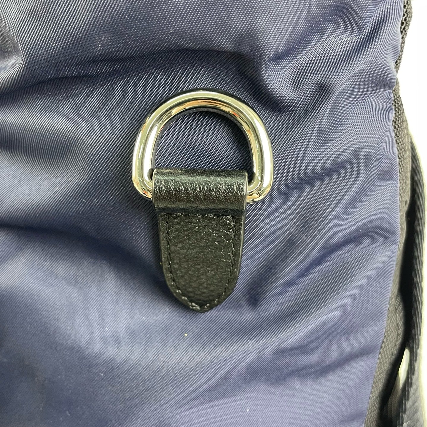 Burberry Cordura Blue Backpack