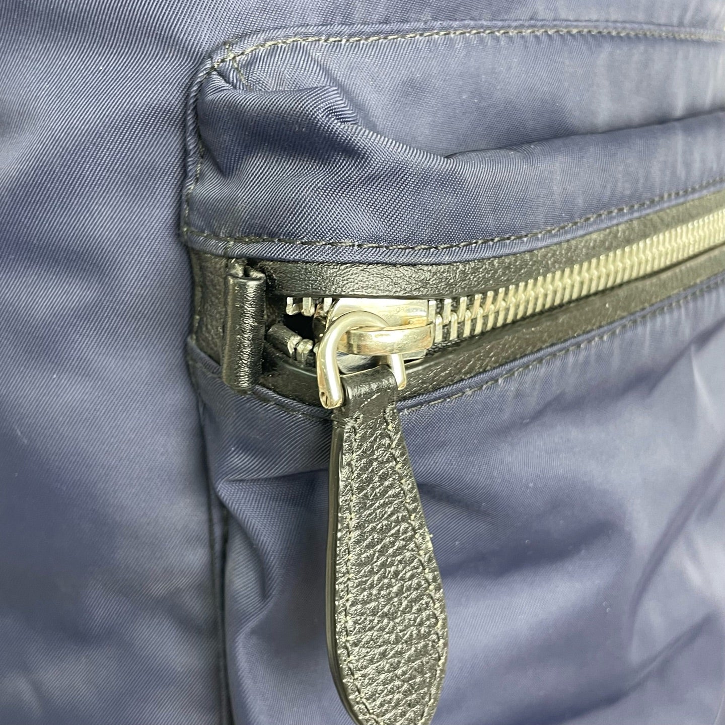 Burberry Cordura Blue Backpack