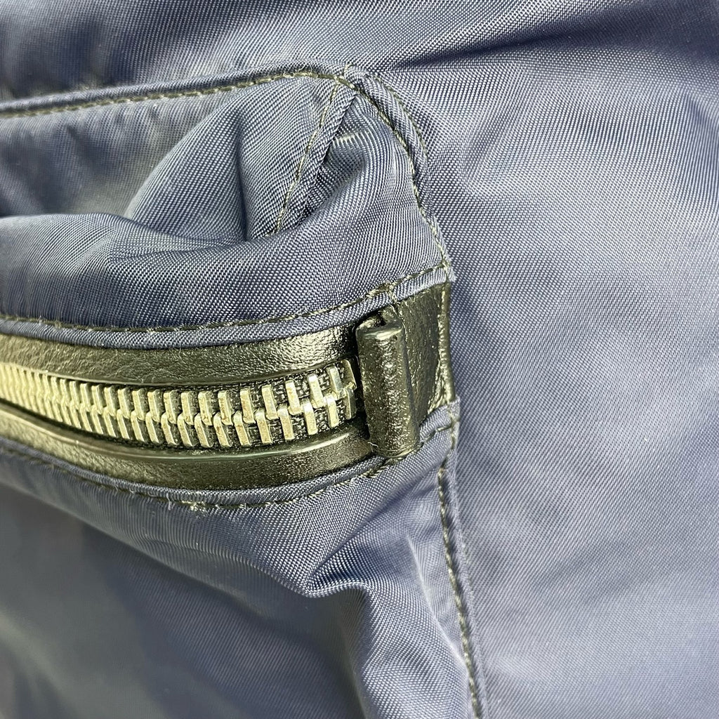 Burberry Cordura Blue Backpack