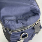 Burberry Cordura Blue Backpack