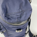 Burberry Cordura Blue Backpack