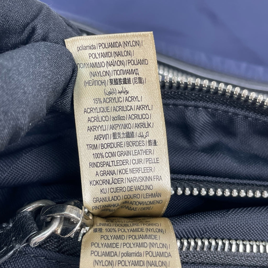 Burberry Cordura Blue Backpack