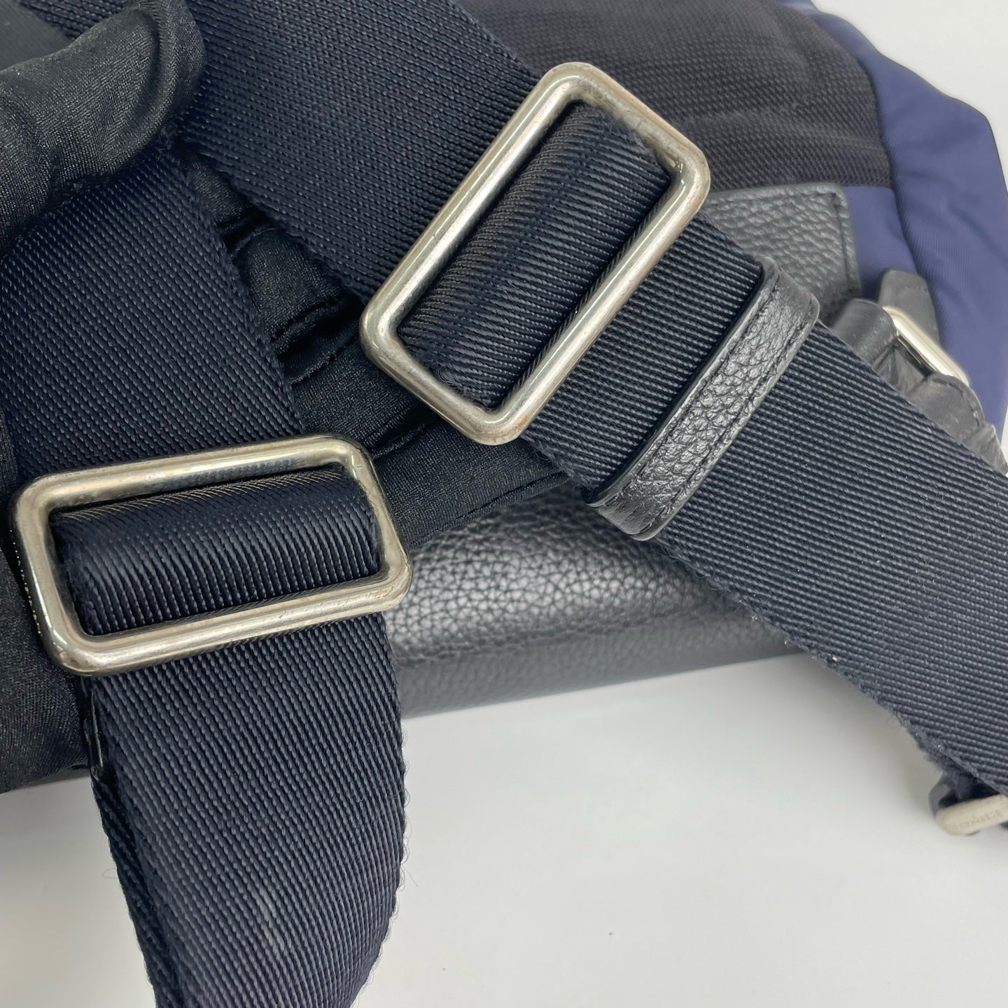 Burberry Cordura Blue Backpack