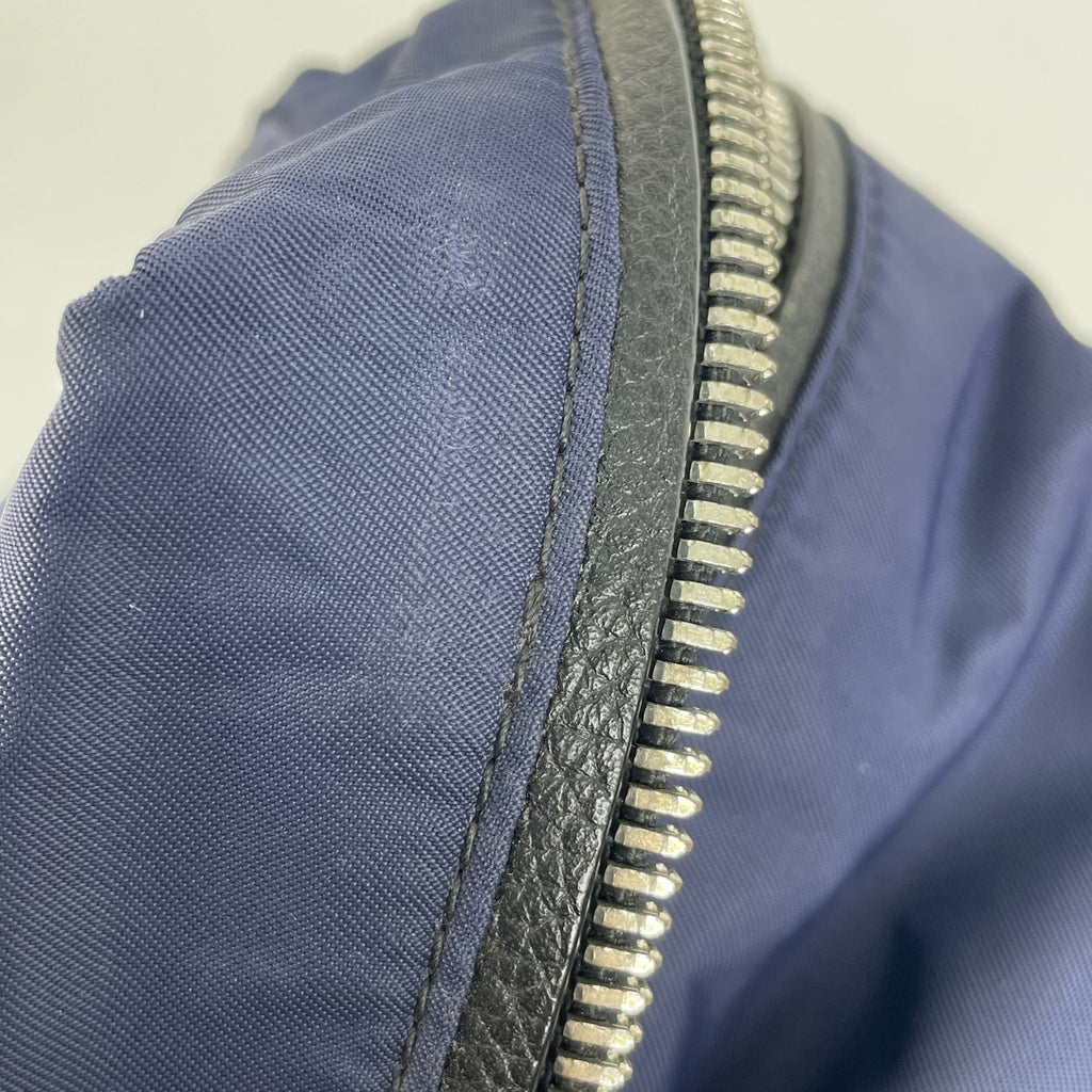 Burberry Cordura Blue Backpack
