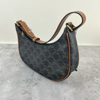 Celine AVA logo-print handbag Canvas 193952BZJ.04LU