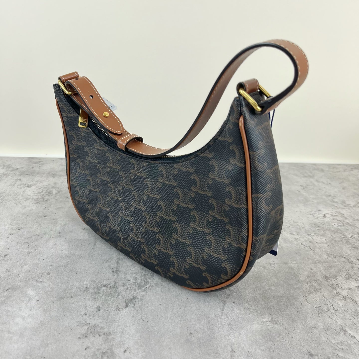 Celine AVA logo-print handbag Canvas 193952BZJ.04LU