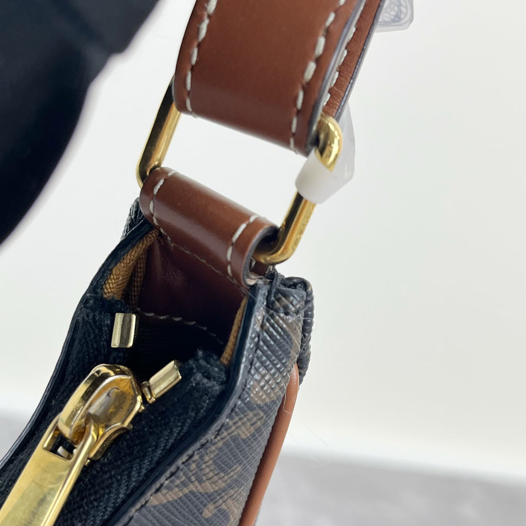 Celine AVA logo-print handbag Canvas 193952BZJ.04LU
