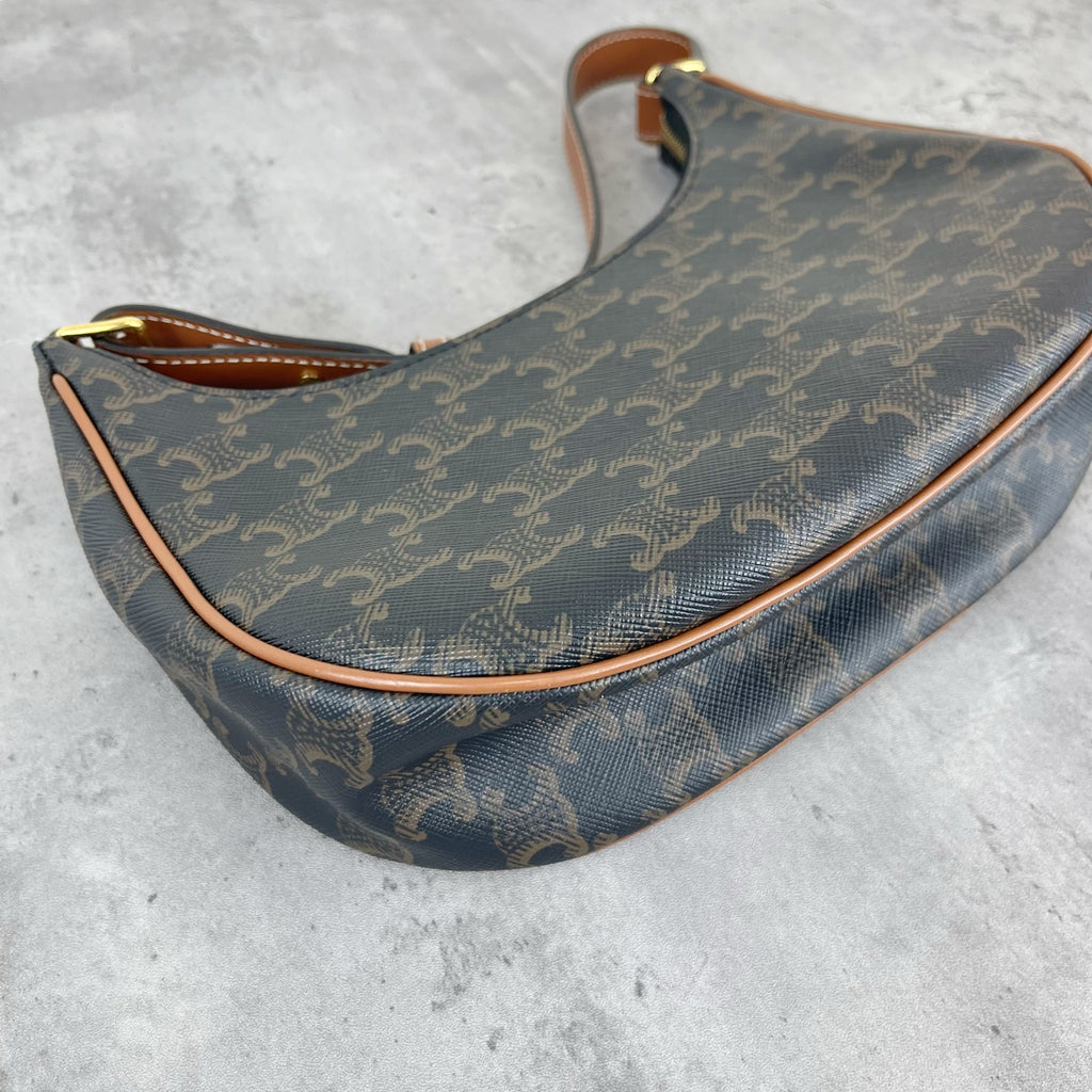 Celine AVA logo-print handbag Canvas 193952BZJ.04LU