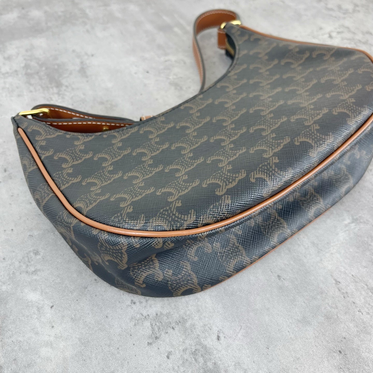 Celine AVA logo-print handbag Canvas 193952BZJ.04LU