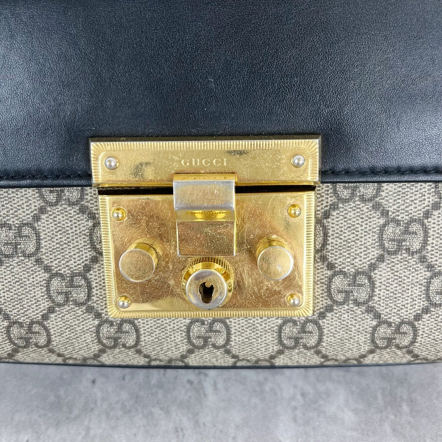 Gucci Padlock Series Black 409487 KLQJG 9785