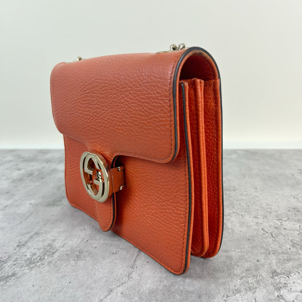 Gucci Orange Shoulder Bag