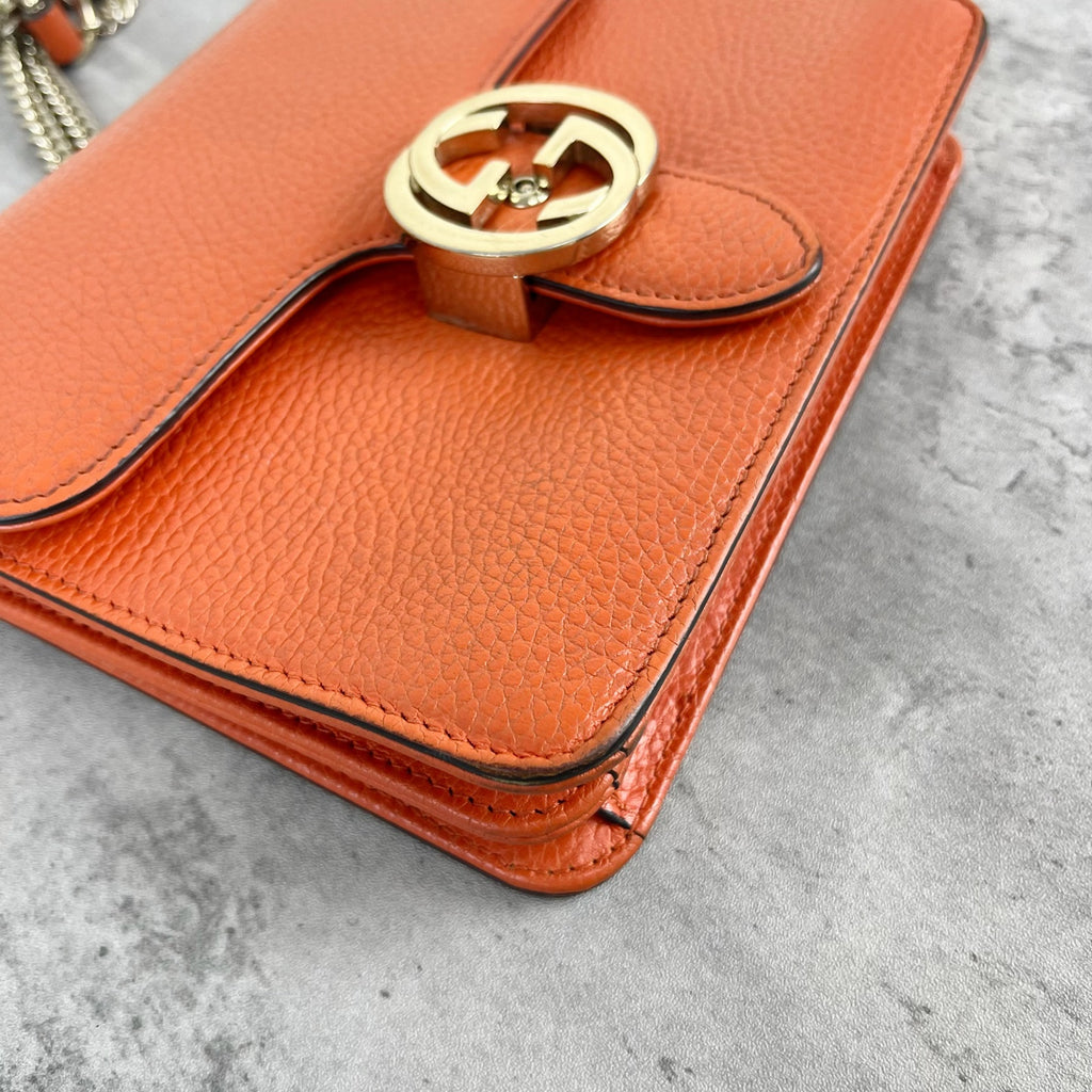 Gucci Orange Shoulder Bag