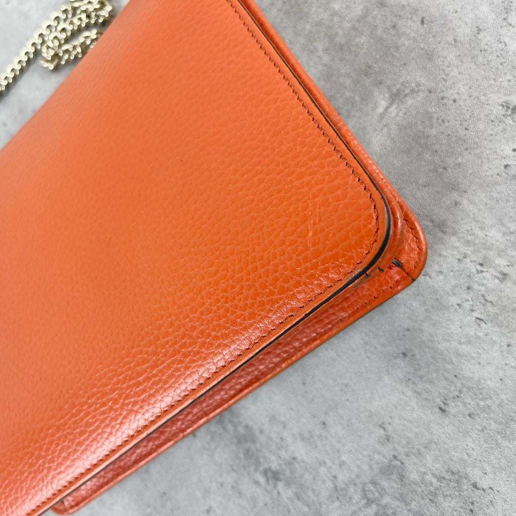 Gucci Orange Shoulder Bag