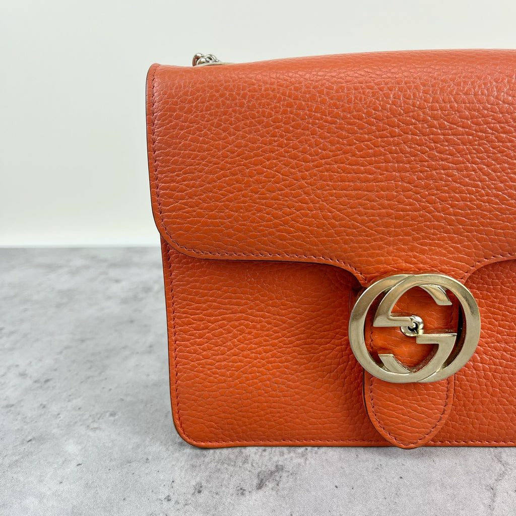 Gucci Orange Shoulder Bag