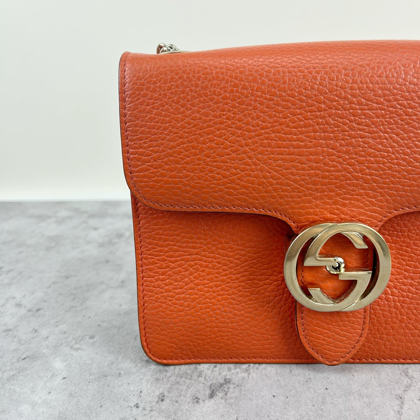 Gucci Orange Shoulder Bag