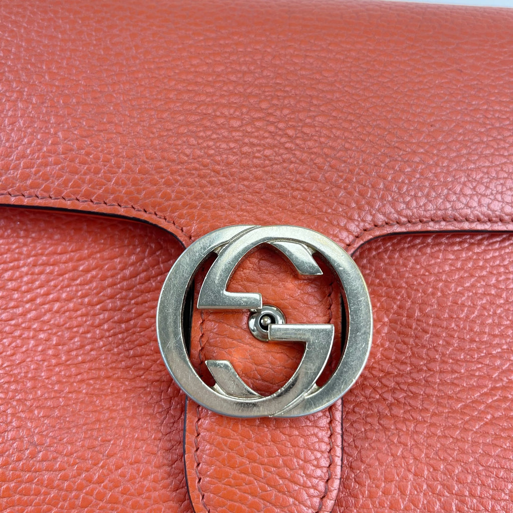 Gucci Orange Shoulder Bag