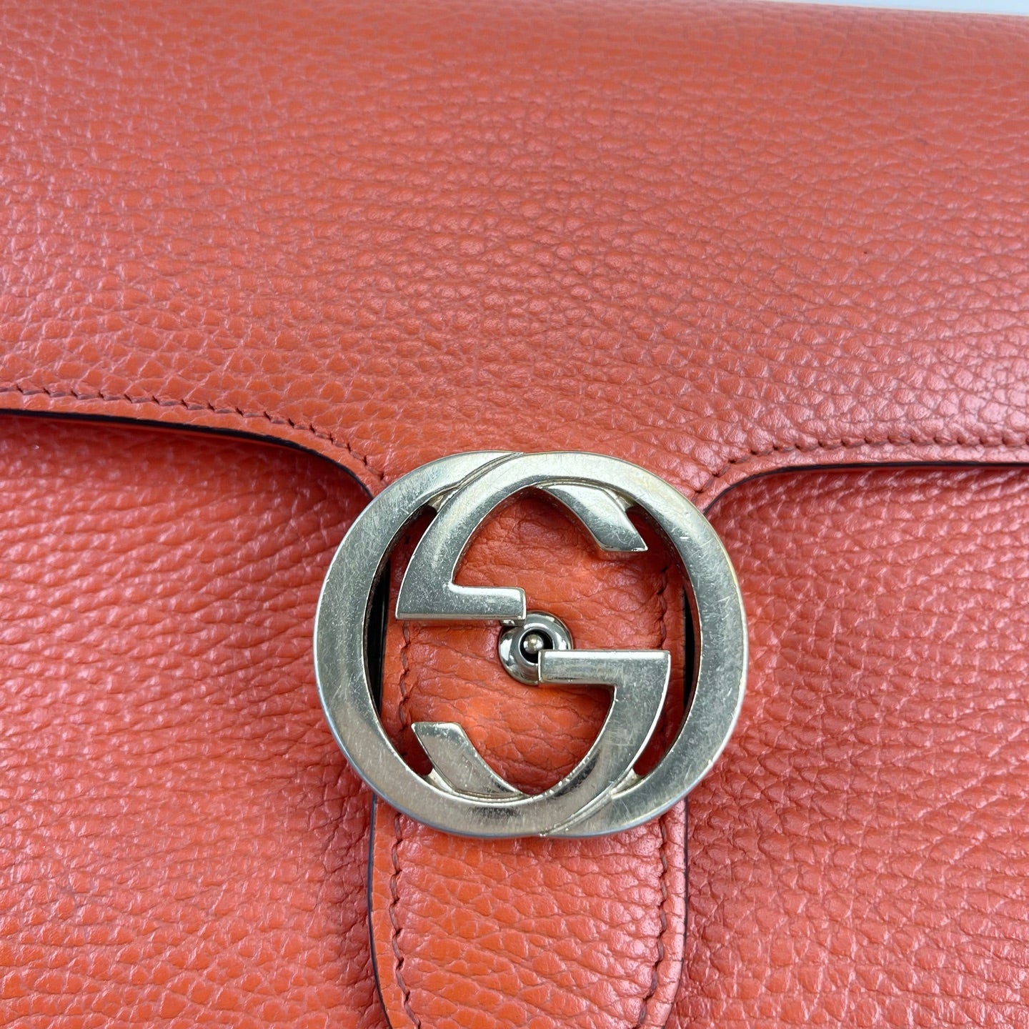 Gucci Orange Shoulder Bag