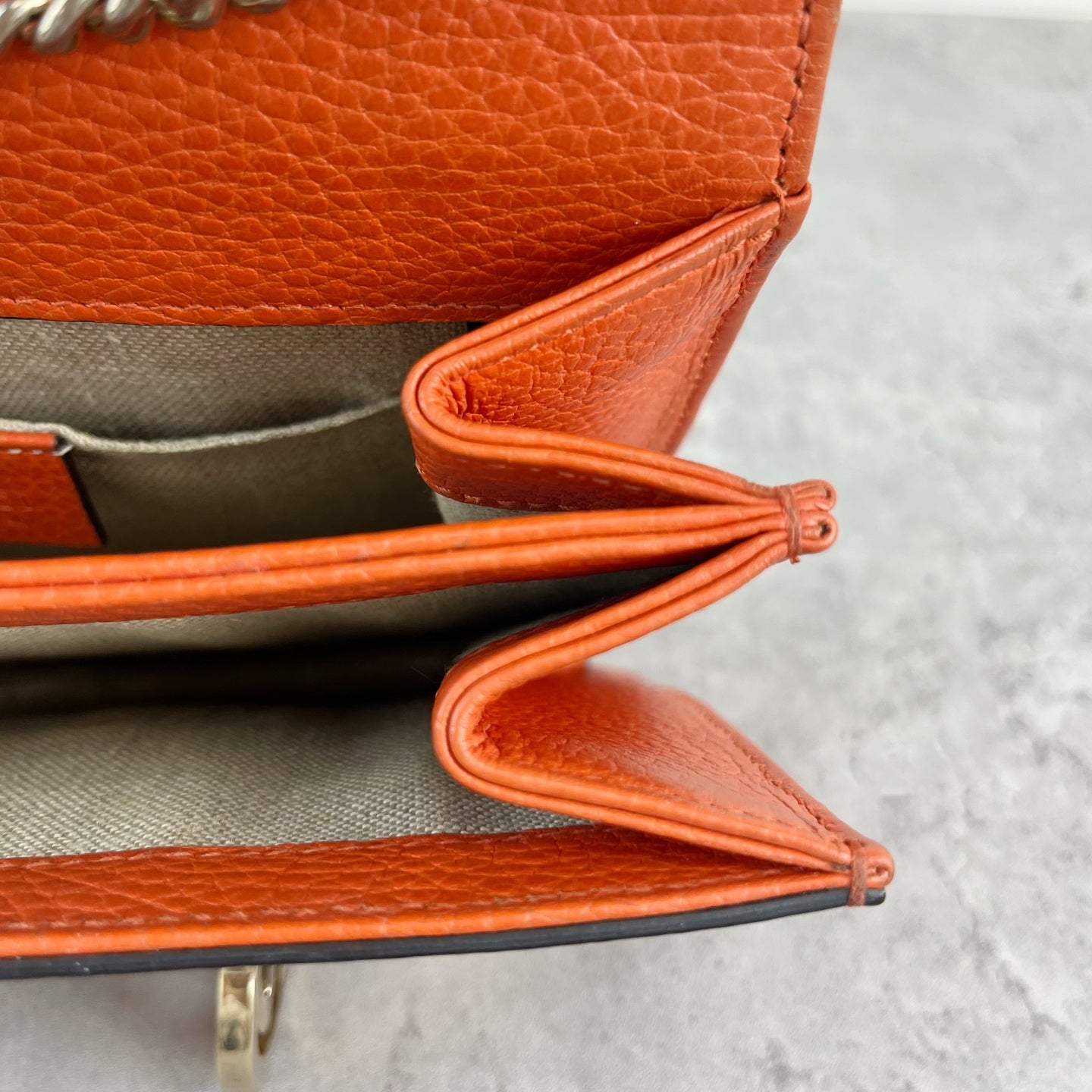 Gucci Orange Shoulder Bag
