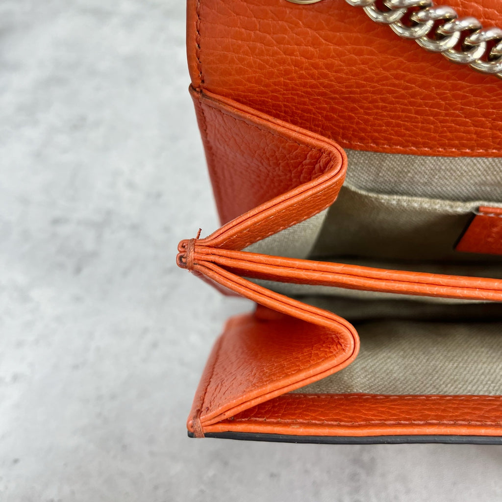 Gucci Orange Shoulder Bag