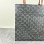 Celine CABAS Small Vertical Handbag with Logo Print Canvas 191542BZK.04LU