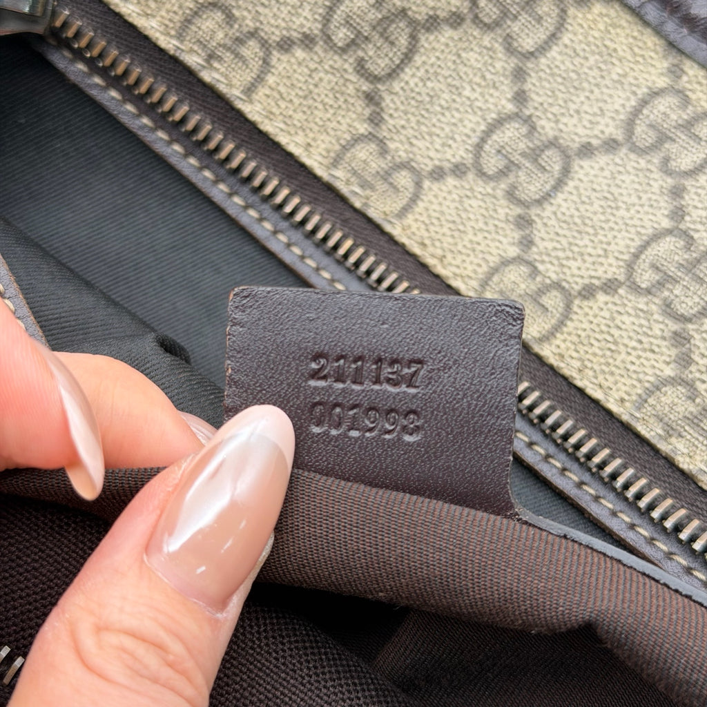 Gucci Canvas Shoulder Bag