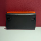 Hermes Kelly Classic To Go Wallet Black Crossbody 19.7 cm long x 11.5 cm wide x 1.5 cm thick H080253CC89