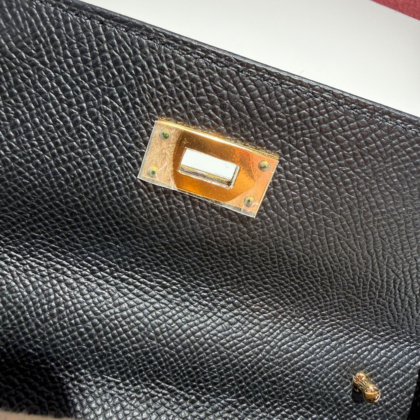 Hermes Kelly Classic To Go Wallet Black Crossbody 19.7 cm long x 11.5 cm wide x 1.5 cm thick H080253CC89