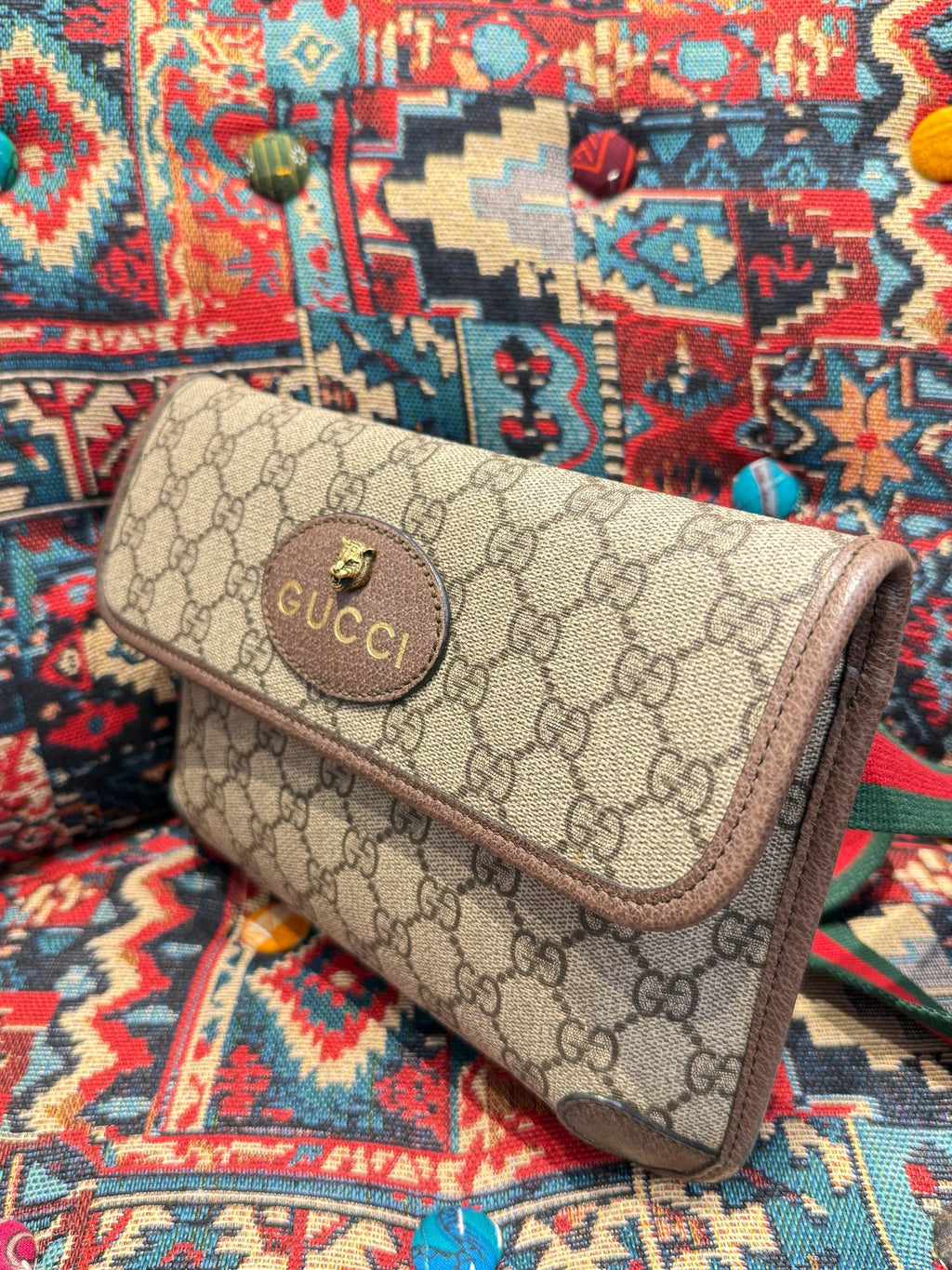 Gucci Canvas Beige Belt Bag & Fanny Pack 4939309C2VT8745