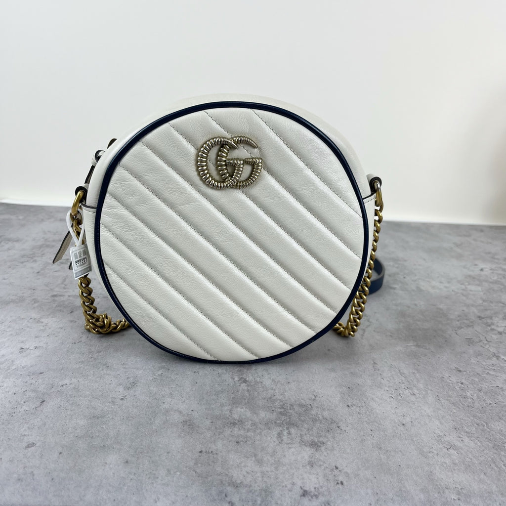 Gucci White Crossbody 550154-0OLFX-9085