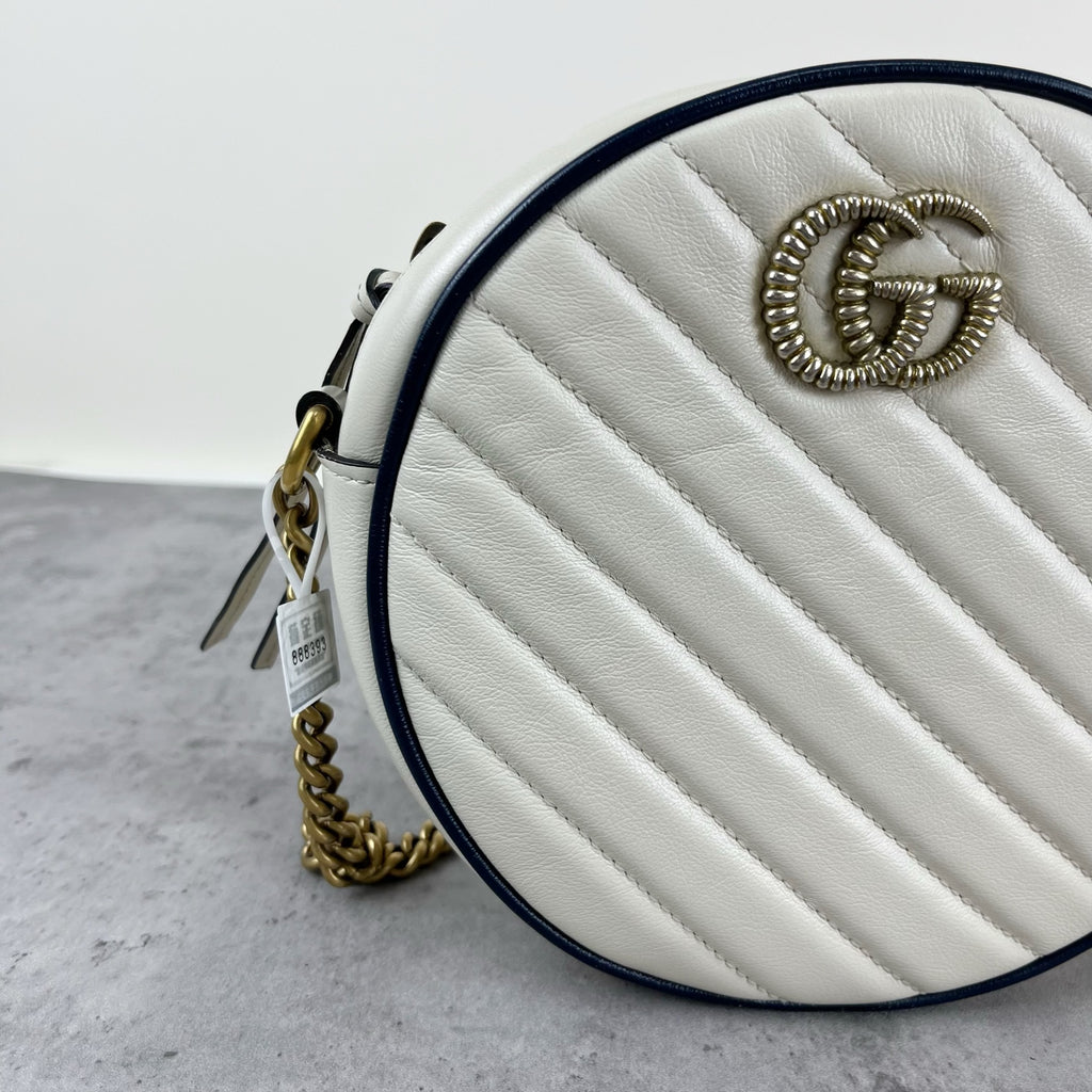 Gucci White Crossbody 550154-0OLFX-9085