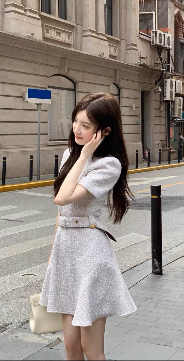 Louis Vuitton Tweed Dress 38
