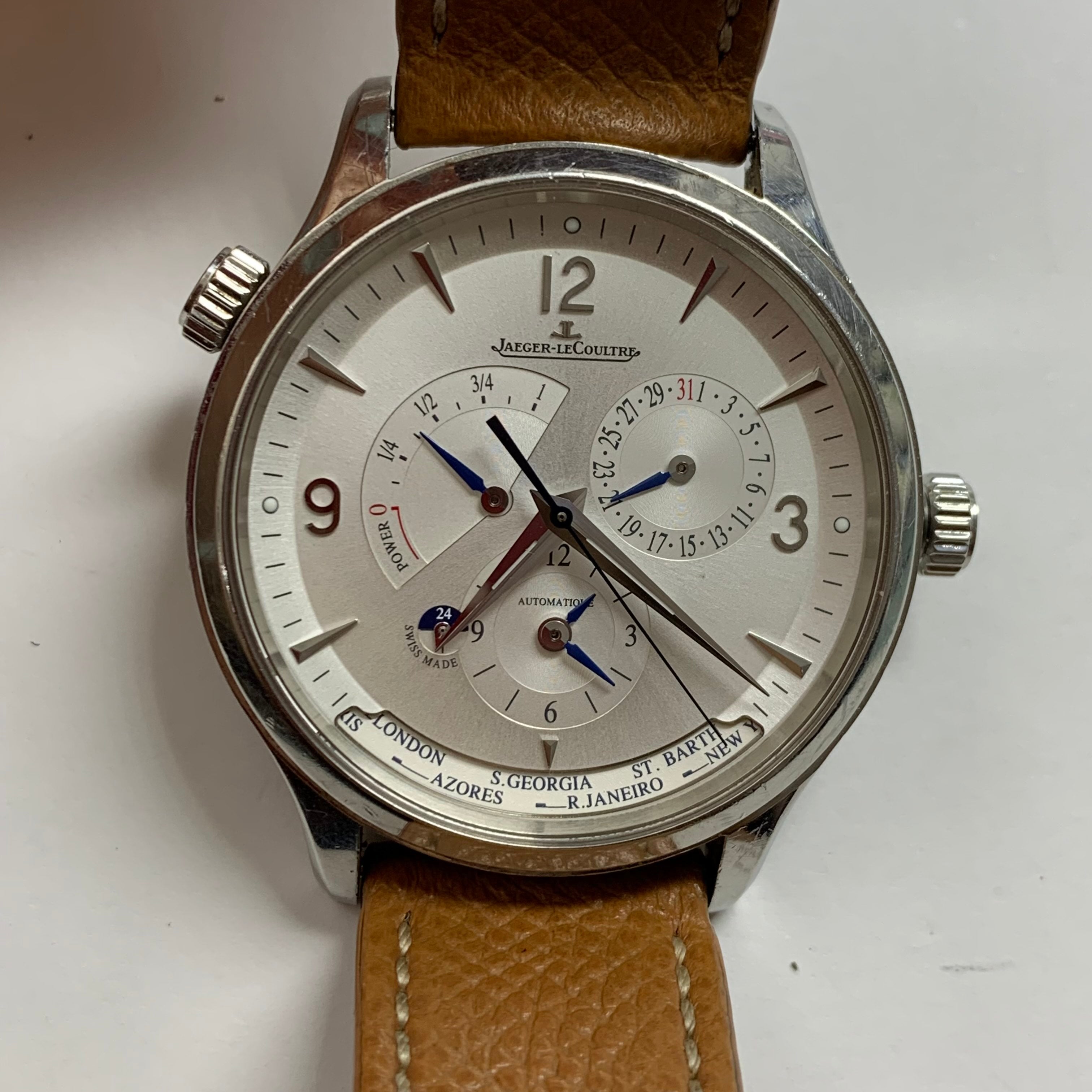 Jaeger LeCoultre Master Control Master Series Watch 40 millimeters Q4128420