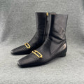Hermes Metal Black Ankle boots