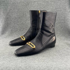 Hermes Metal Black Ankle boots
