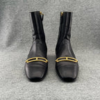 Hermes Metal Black Ankle boots