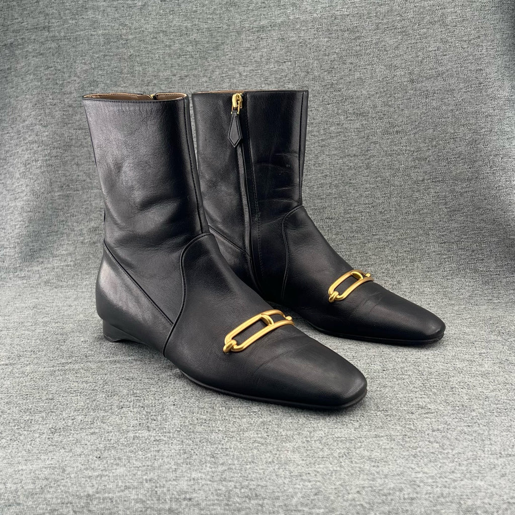 Hermes Metal Black Ankle boots