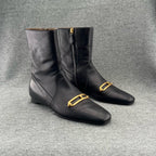 Hermes Metal Black Ankle boots