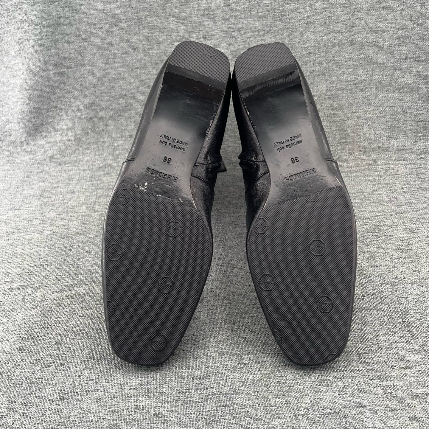 Hermes Metal Black Ankle boots
