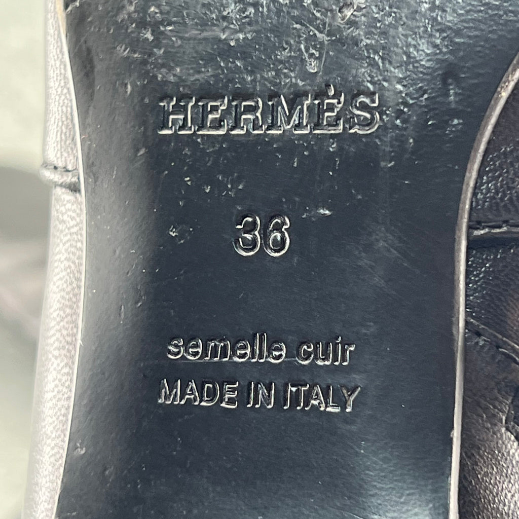 Hermes Metal Black Ankle boots