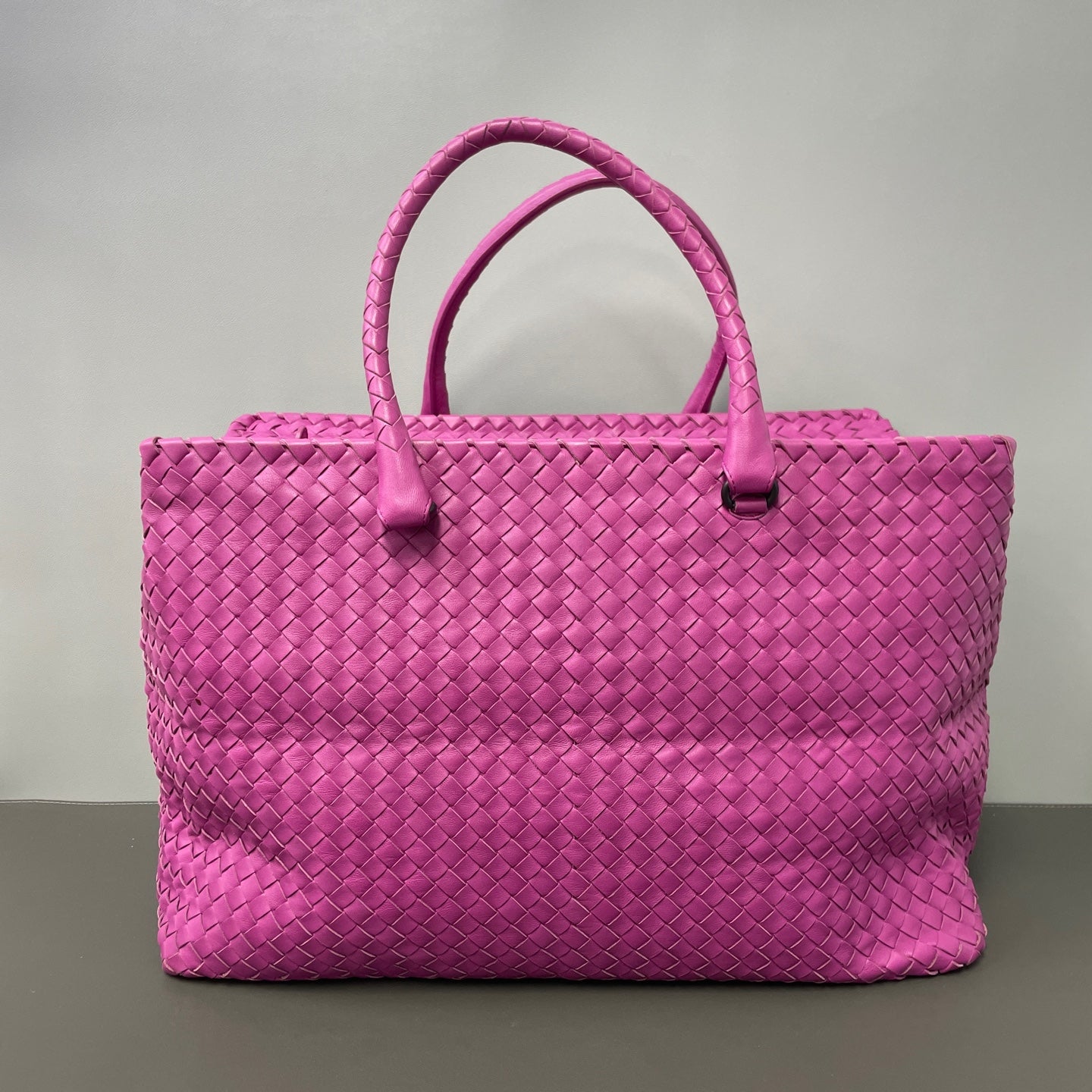 Bottega Veneta Red Satchel