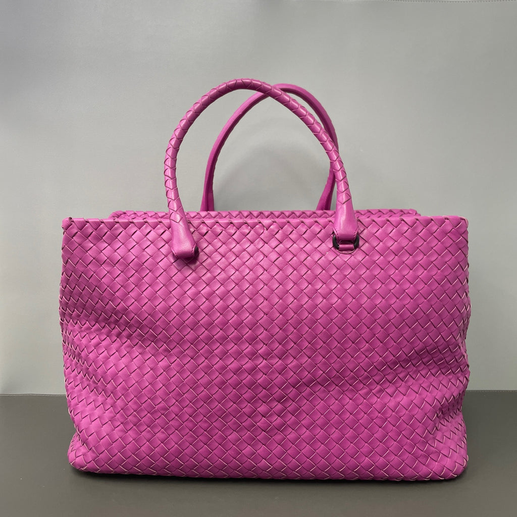 Bottega Veneta Red Satchel